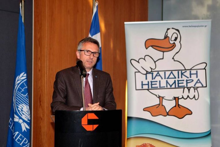 Ο κ. Θ. Σταματέλλος, Area Manager, Greece, East Mediterranean and Adriatic του Hellenic Lloyd’s